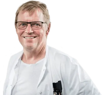 Portrætbillede af Cheflæge Carsten Schade Larsen